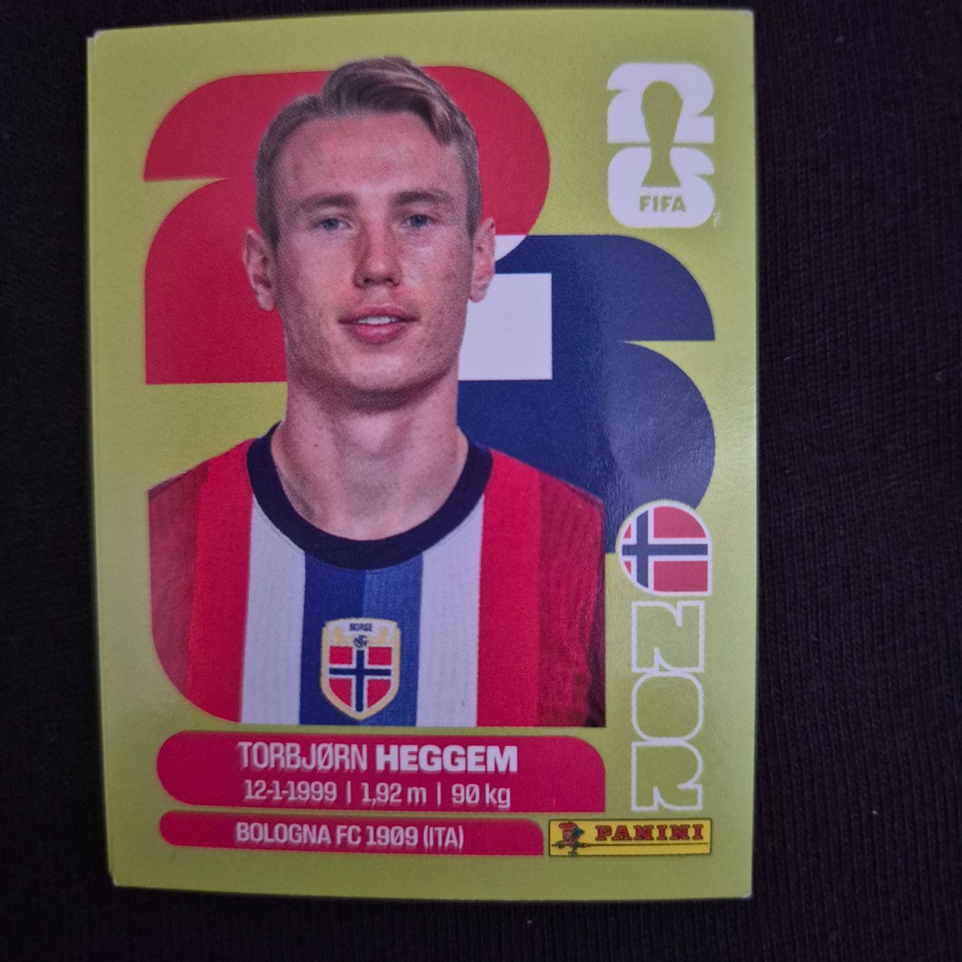 Panini Cartes à collectionner: NOR 7 Panini FIFA WM 2026 – Neuf (Voir description) à Riehen par tmw_c29m
