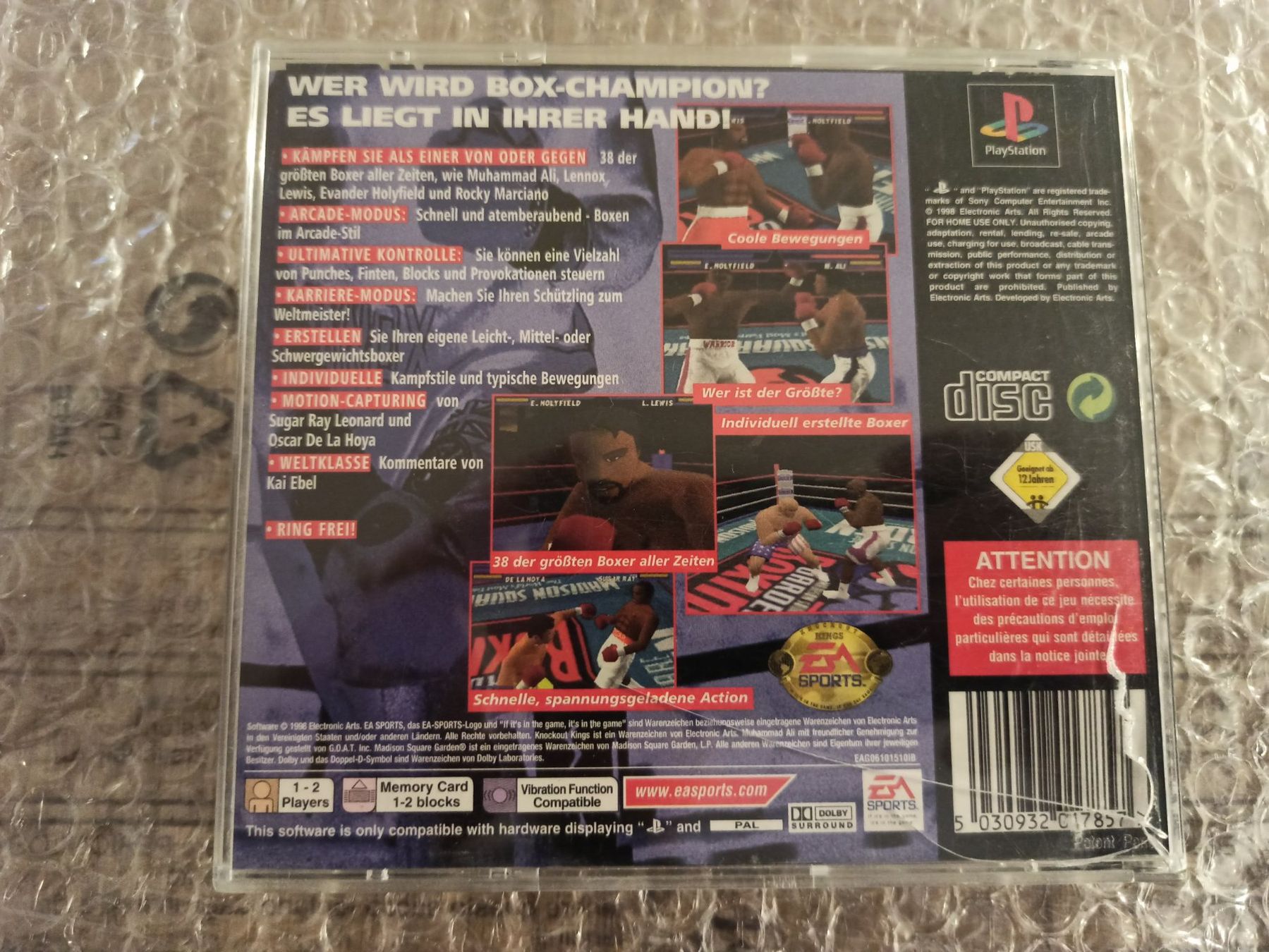 Giochi: Box Champions PS1 – Usato da Oberweningen venduto da mar_87mx 1