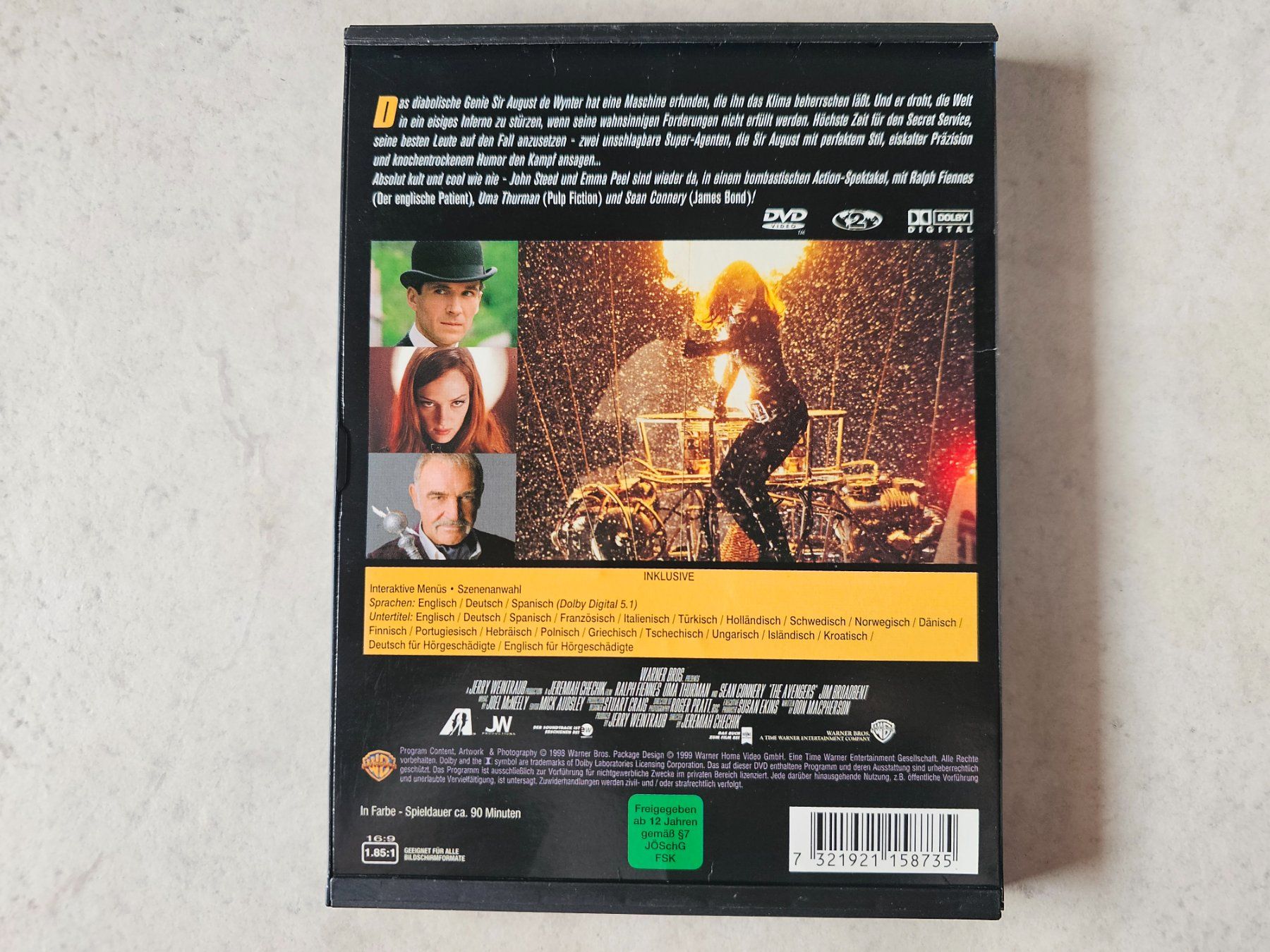 Tutti i DVDs: Mit Schirm, Charme und Melone – Usato da Schneisingen venduto da backstore24 1