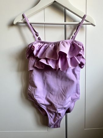 Benetton Badeanzug lila, Grösse 110, Top Zustand!