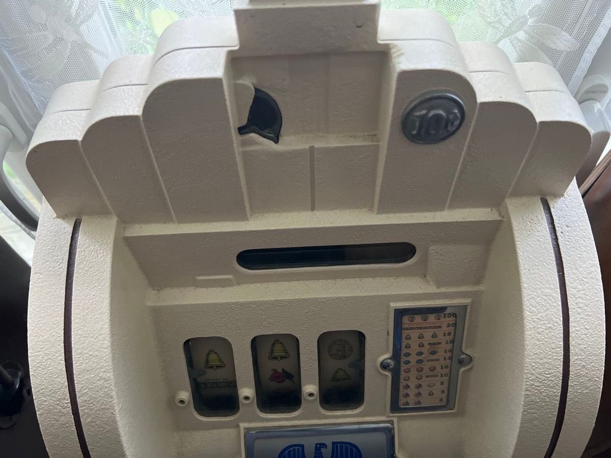 Spielautomaten: Original antike Slot Maschine, Einarmiger Bandit – Gebraucht aus Mellingen von Oelquelle 1