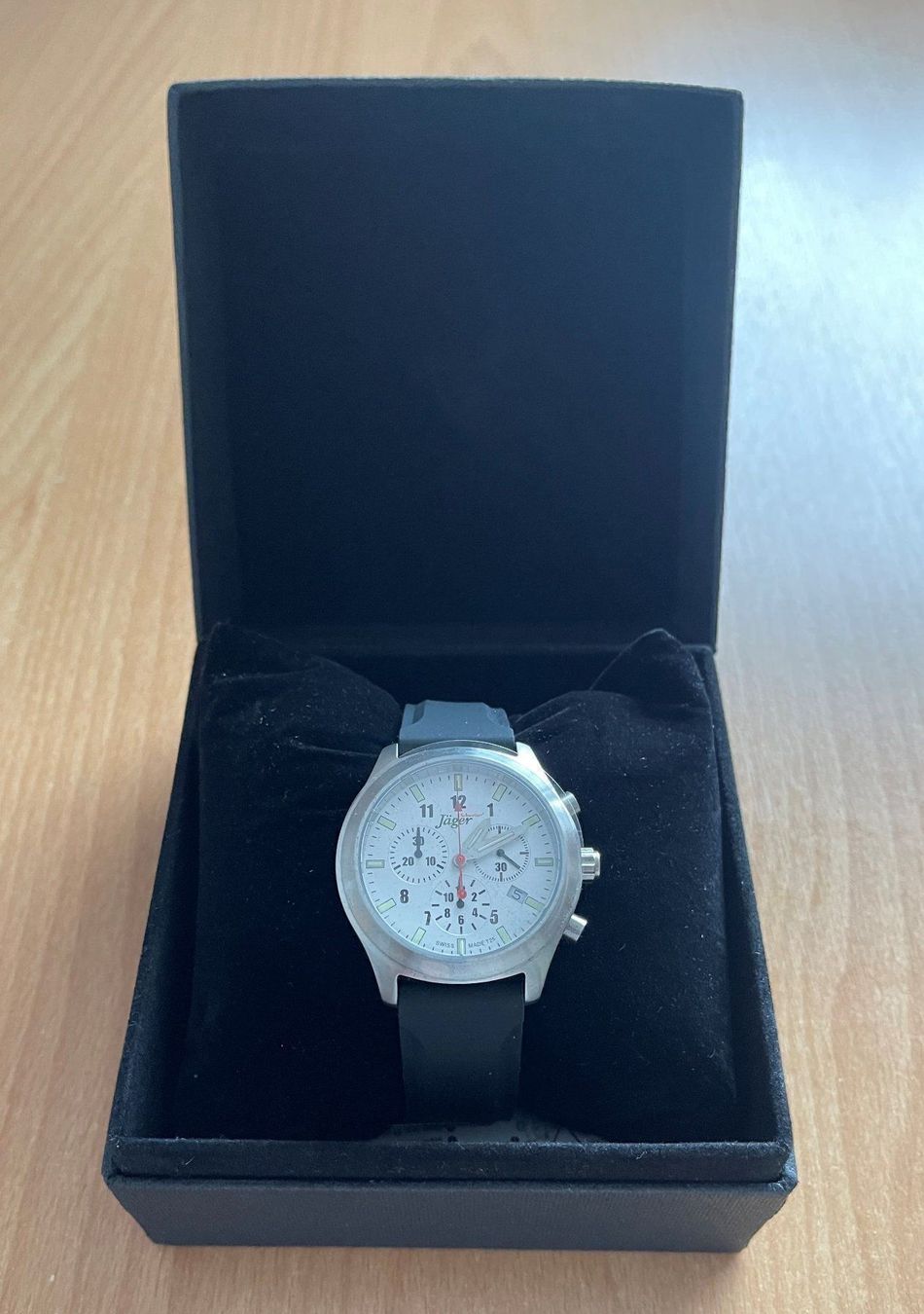 Swiss Orologi: AKTION SWISS TIMER Classic H3 Uhr Chronograph – Nuovo e nell'imballaggio originale da Basel venduto da Seifehuesli 2