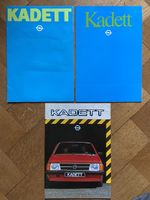 OPEL KADETT D Prospekt-Konvolut brochure lot 1980-1983 GM CH
