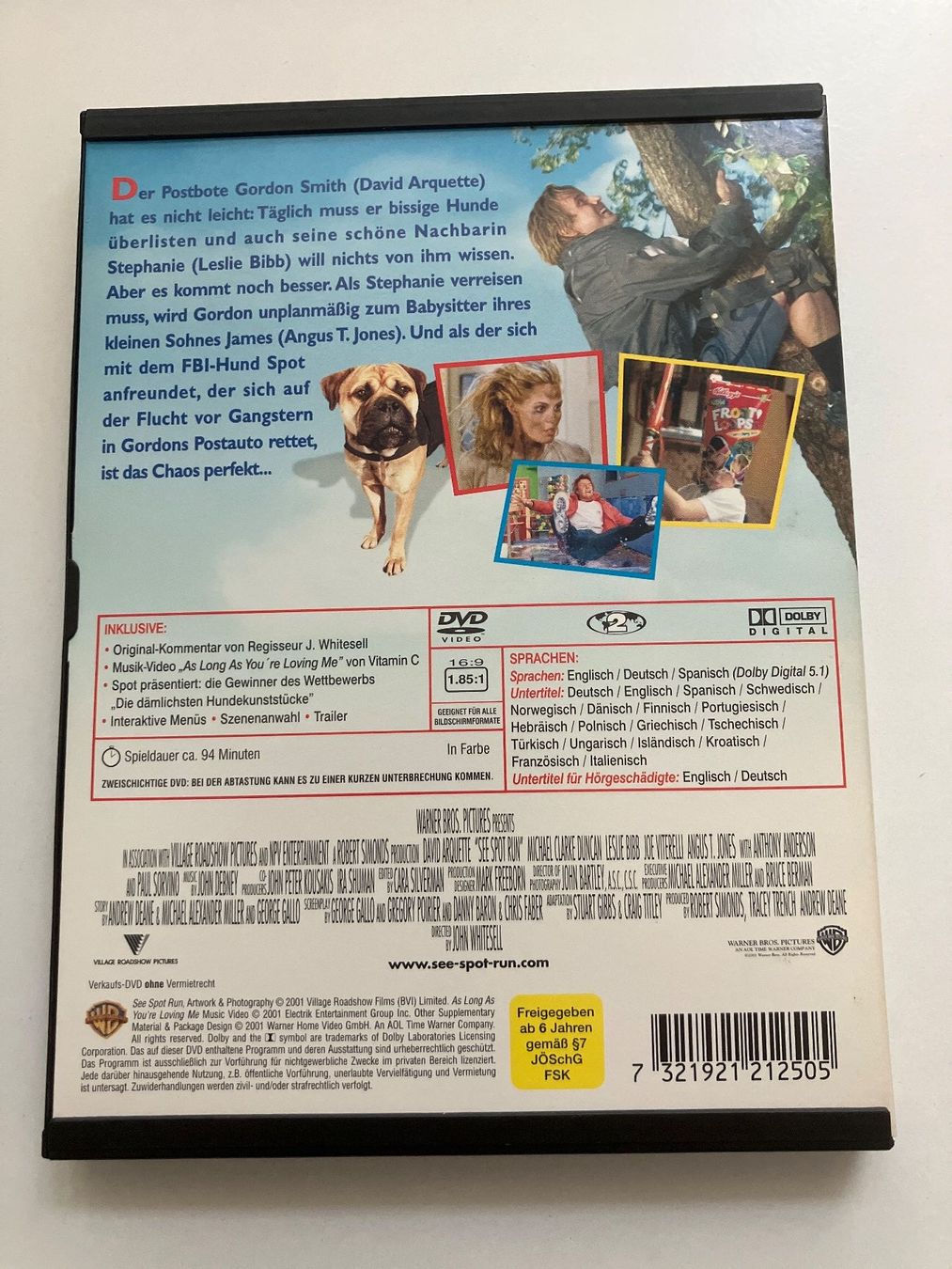 Tutti i DVDs: Spot (DVD) Arquette, David, Clark, Michael – Usato da Arbon venduto da JoJoAs 1