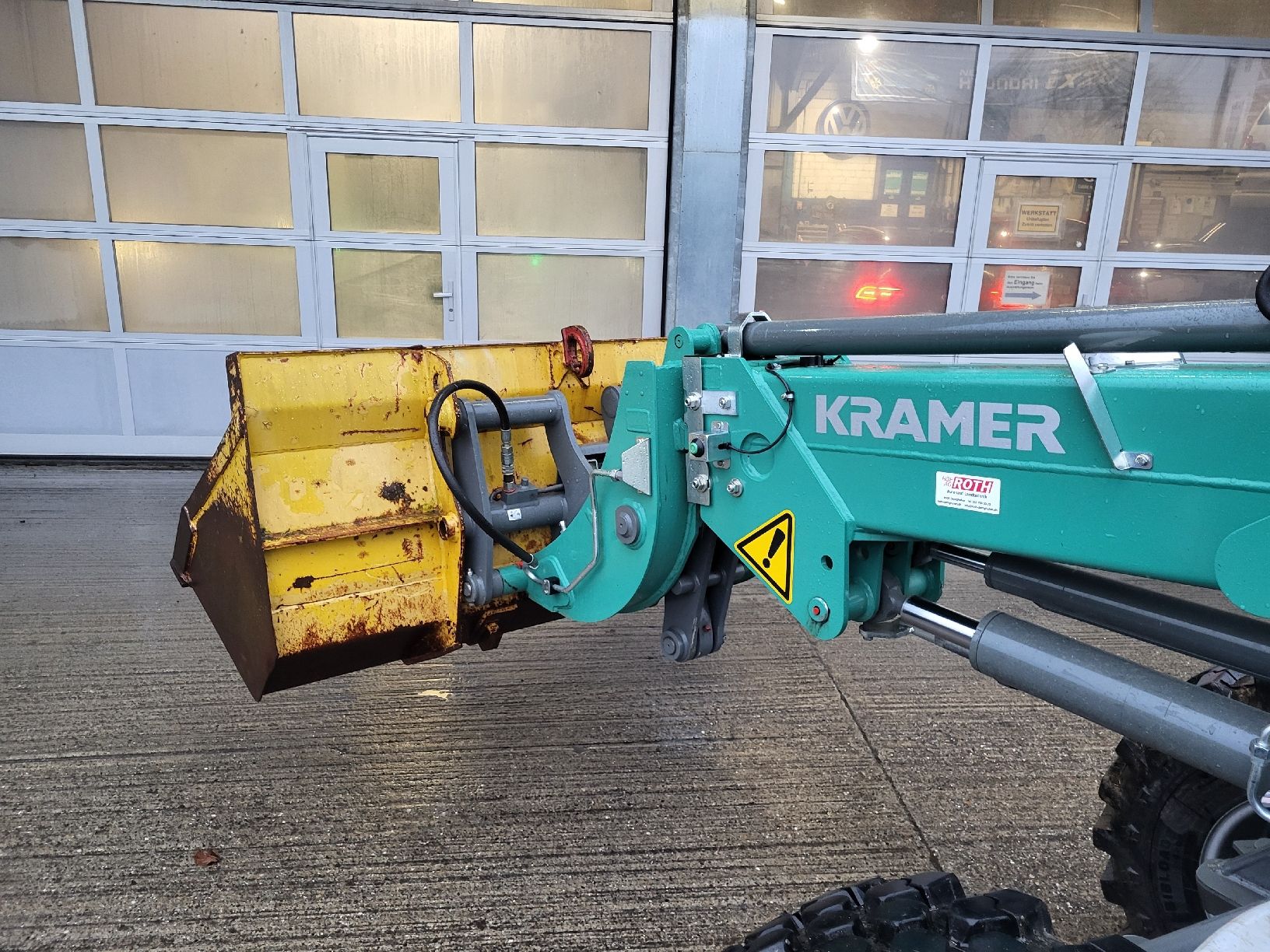 Kramer Hoflader: Kramer Schaufel 1.8m – Gebraucht aus Dettighofen von  2