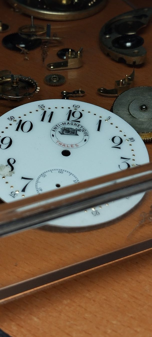Orologi: montre de poche jumbo régulateur – Usato da La Chaux-de-Fonds venduto da jac_9llg 8