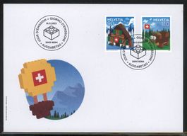 2022, FDC, Sondermarken LEGO Bausteine (1930–1931)