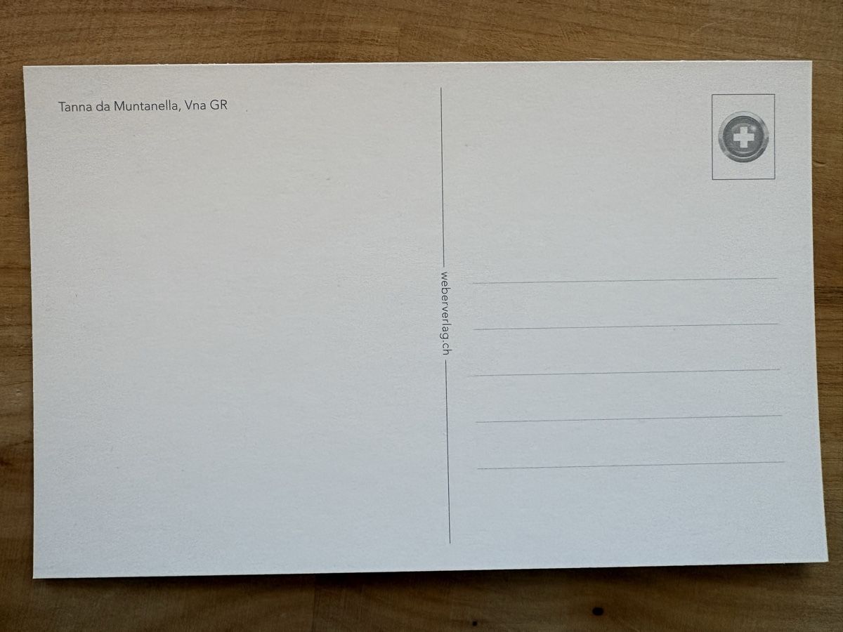 Cartoline postali: AK von Tanna Da Muntanella Una – Nuovo (secondo la descrizione) da Rümlang venduto da Kartenpost1 1