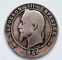 10 Centimes 1864 BB Frankreich – Napoleon III