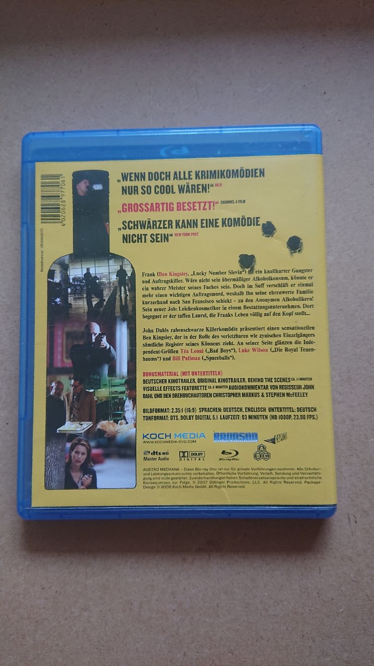 Tous les DVDs: You Kill Me Bluray – D'occasion à Chur par FreakofRarity 1