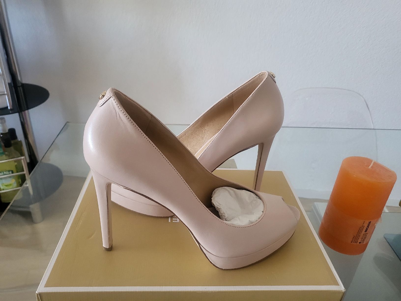 Michael Kors Damenschuhe: Escarpins Michael Kors beige rosé T. 40 – Neu (gemäss Beschreibung) aus Lausanne von Marthe53 1