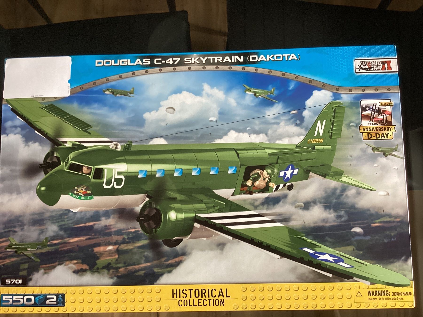 Cobi Kit di costruzioni: COBI Douglas C-47 Skytrain (Dakota) – Nuovo e nell'imballaggio originale da Regensdorf venduto da Dyer