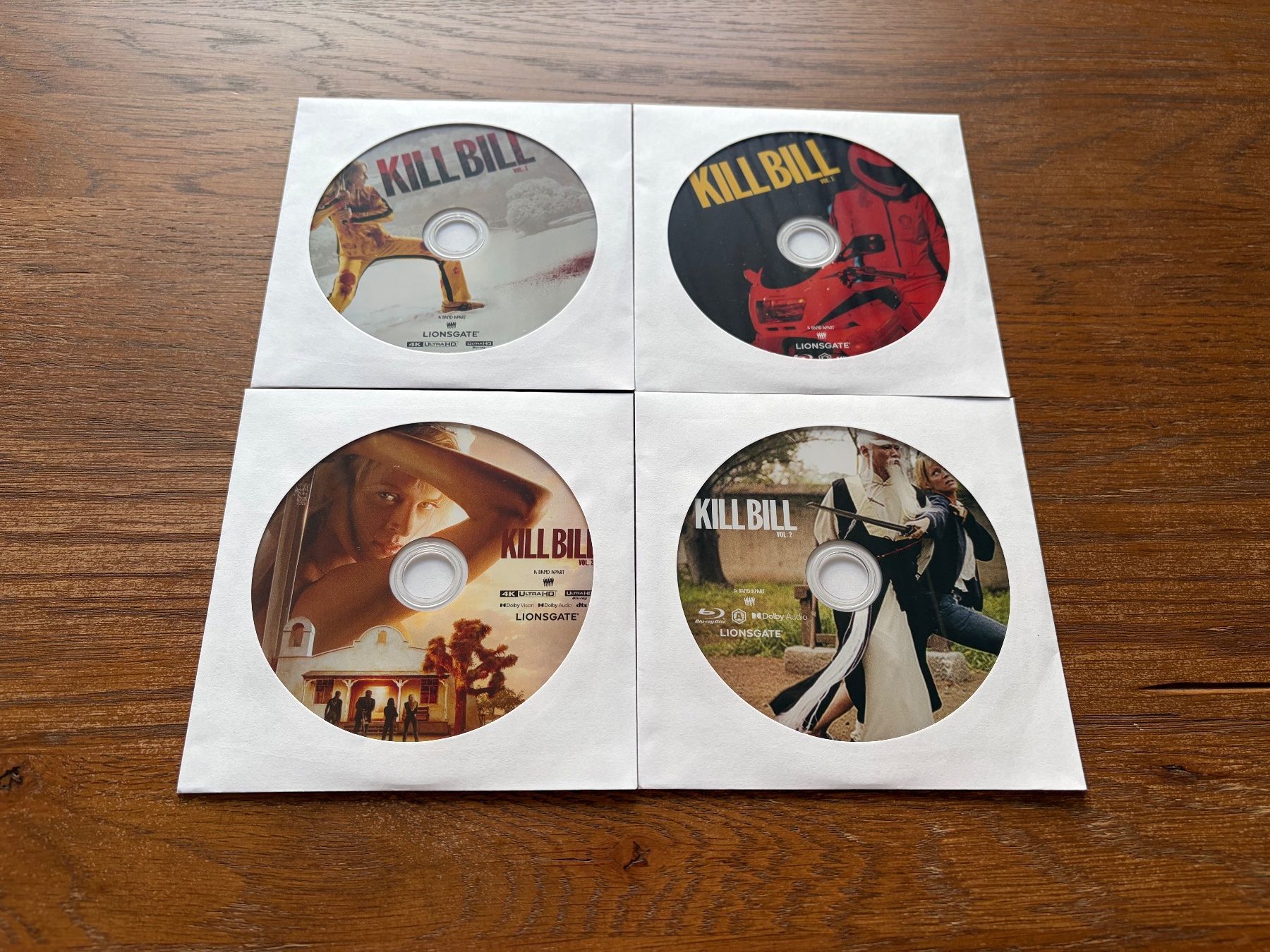 Alle DVDs: Kill Bill: Volume 1 + 2 (4K + Blu-ray) – Gebraucht aus Knonau von Vincent_vega84