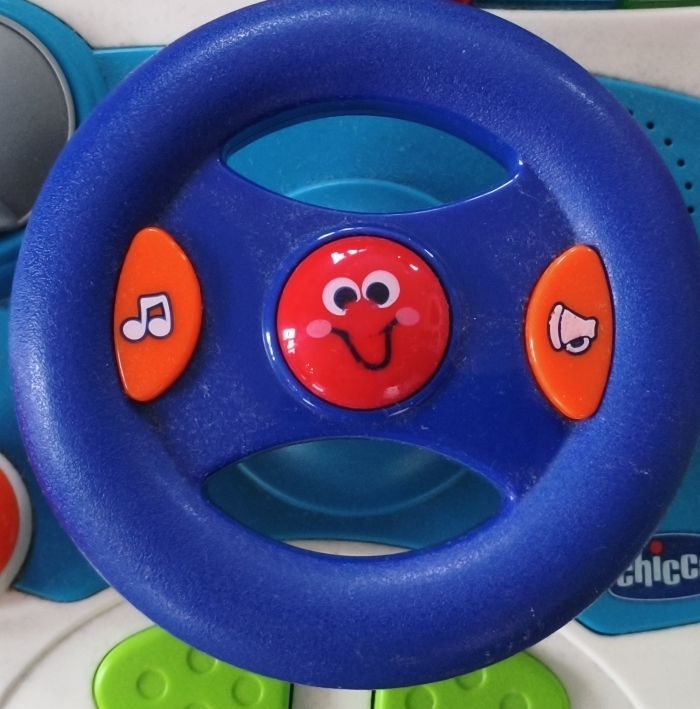 Chicco Spielzeuge: Chicco Spiel-Lenkrad mit Sound – Gebraucht aus Grosswangen von sandro-e88