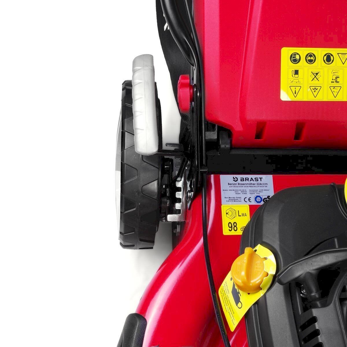 Rasenmäher: BRAST Rasenmäher Benzin RED LINE – Neu und originalverpackt aus Bottighofen von zaap 4