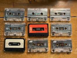 Kassetten diverse (Eagles, Gotthard, Kiss,…)