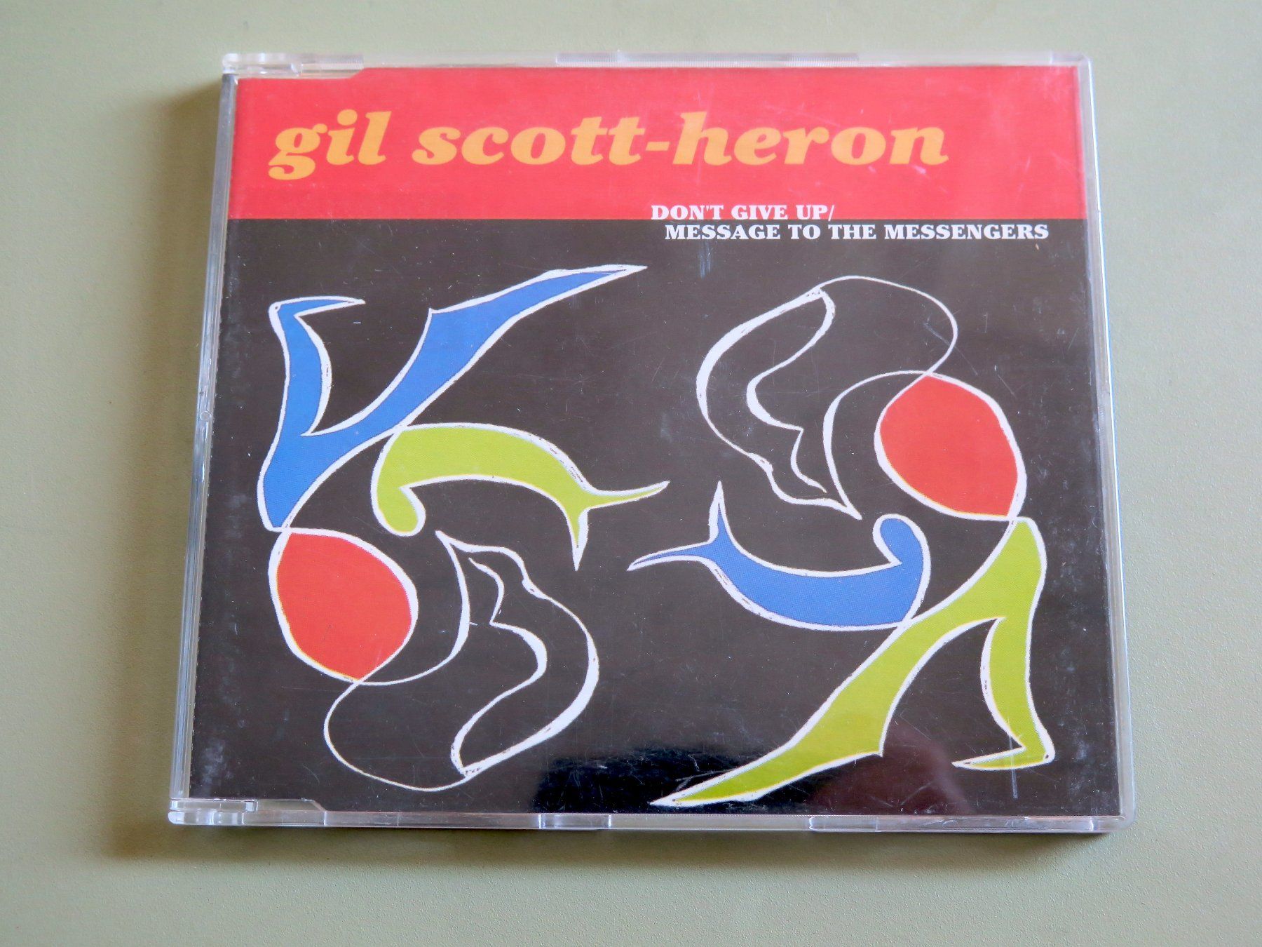 CD: CD-S GIL SCOTT-HERON: Don't give up, 1994, 3 tracks – Usato da Bern venduto da Balzamico