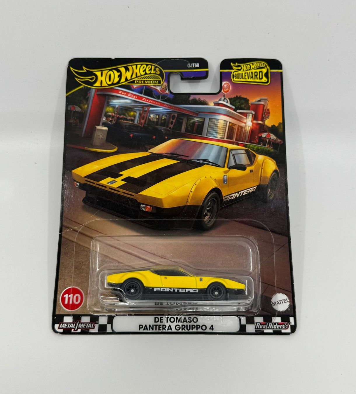 Hot Wheels Modellini d'auto: Hot Wheels Premium: De Tomaso Pantera Gr.4 – Nuovo e nell'imballaggio originale da Herisau venduto da Seyashop1