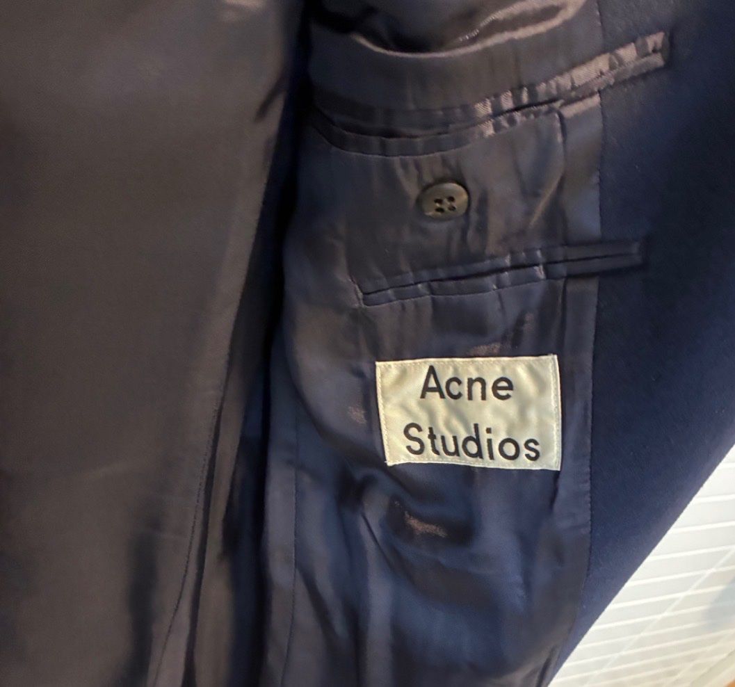 Acne Studios Cappotti: Acne Studios Mantel Blau Gr. L ( 50 ) – Usato da Fribourg venduto da waves55 2