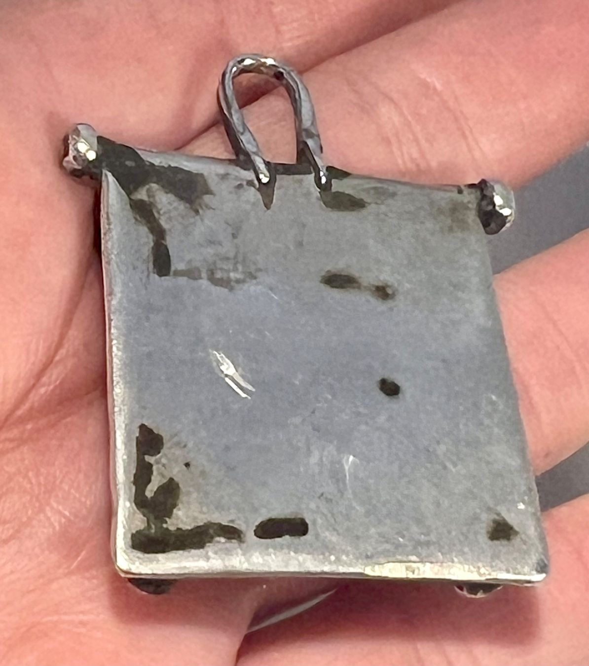 Ciondoli: Ancien pendentif argent, pyramidal, touaregP – Usato da Genève venduto da DELIRBEADS 5