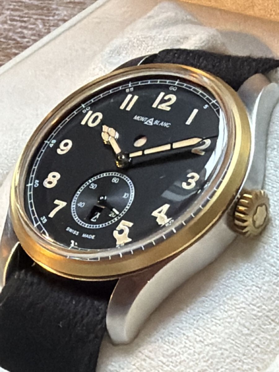Montblanc Orologi: Montblanc 1858 Automatic Dual Time - frisch ab Service – Usato da Birmensdorf ZH venduto da PolzerJ1