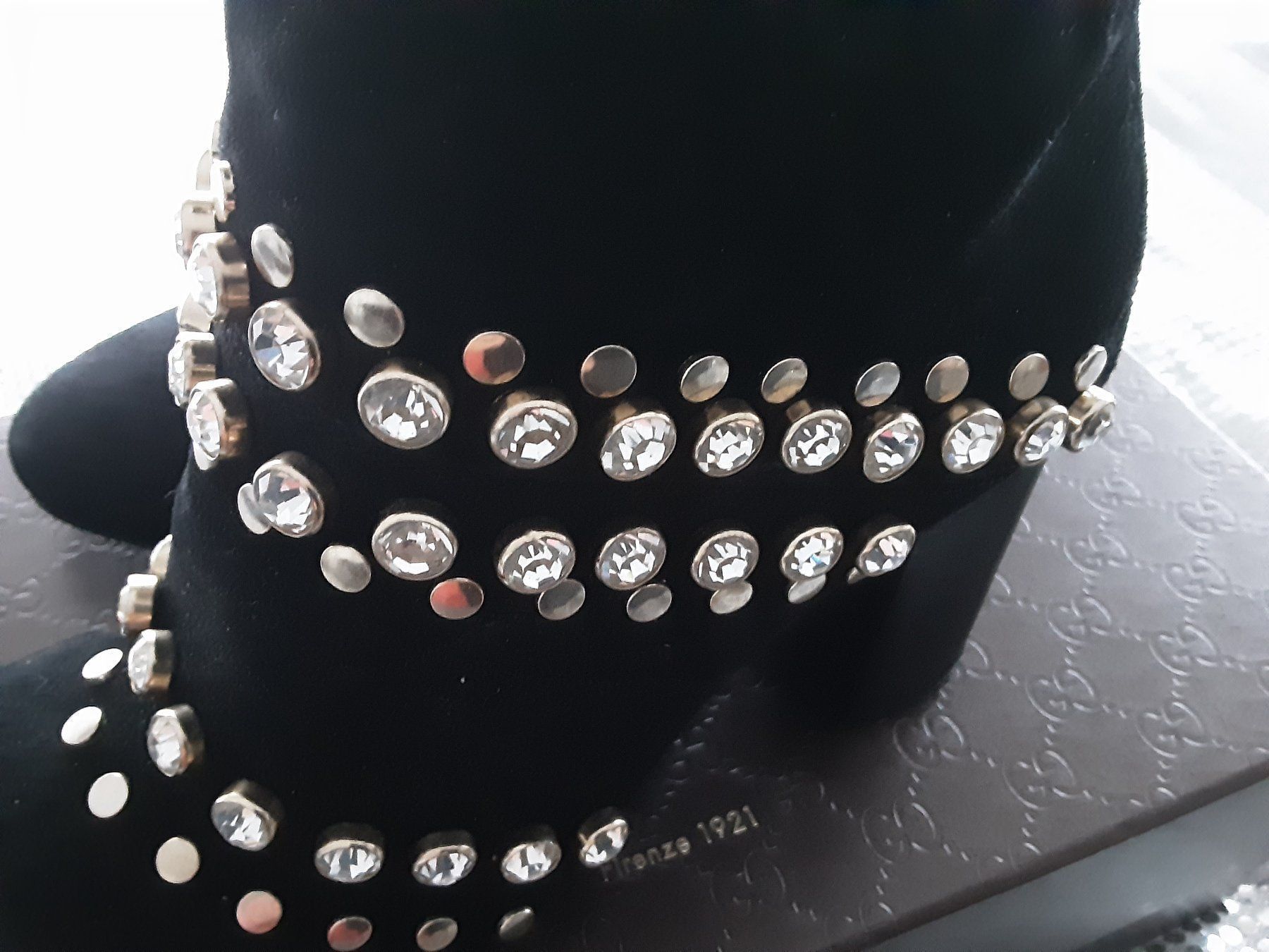 Scarpe da donna: Strass stiefletten   HUMANIK  gr 39 – Nuovo e nell'imballaggio originale da wolfhalden venduto da 46464646 3