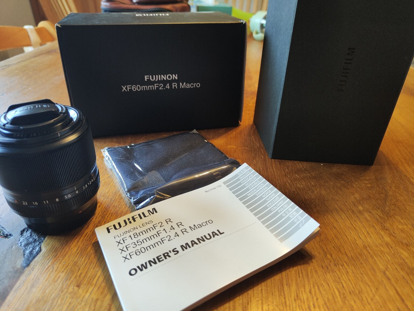 Fujinon Objektive: Fujinon XF60mm F2.4 R Macro – Neu (gemäss Beschreibung) aus Schwanden GL von asgard1987