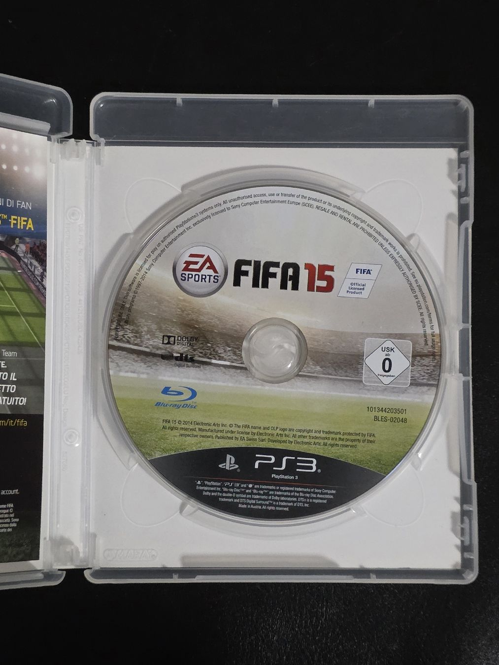 Giochi: FIFA 15 | PS3 – Usato da Bellinzona venduto da egemon 2