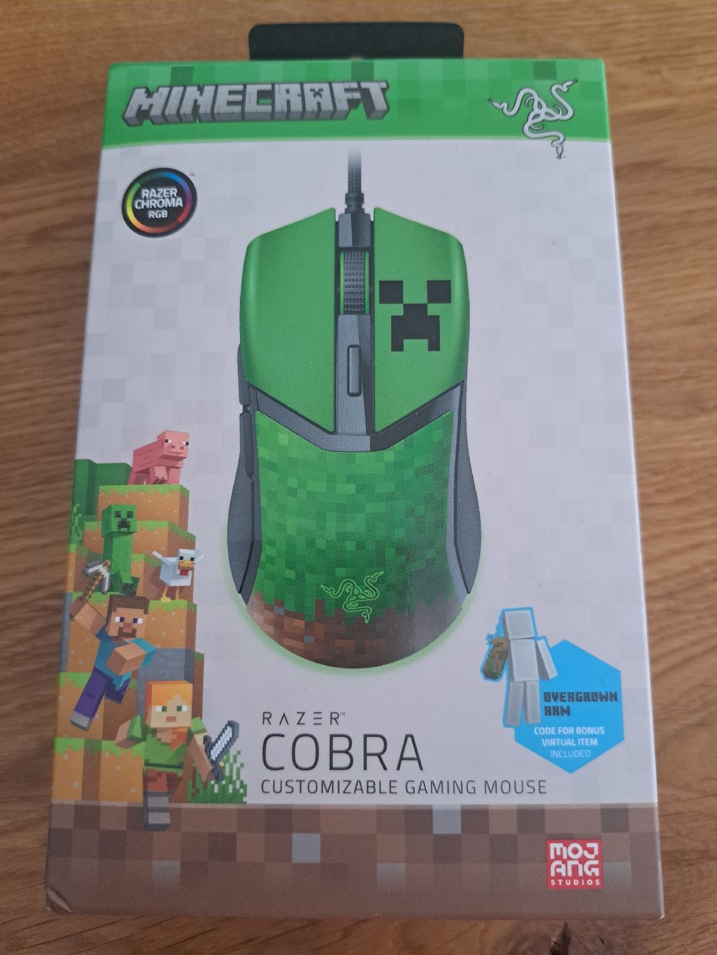 Razer Mouse: Razer Cobra Minecraft edition – Nuovo e nell'imballaggio originale da Hendschiken venduto da coci08