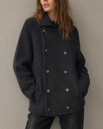 Allsaints Magus Knitted Jacke (100% Wolle) – Gr. S