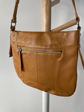 Ledertasche von Leder Locher, Senfgelb