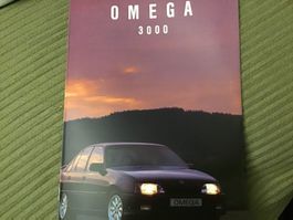 Opel Omega 3000 Verkaufsprospekt 1990