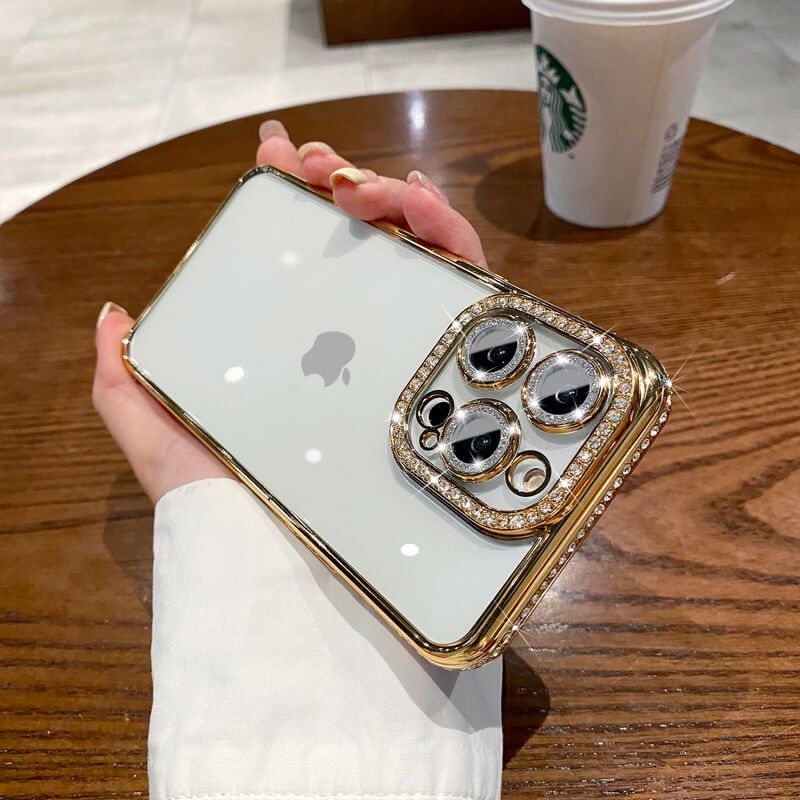 Cover & Protezioni schermo: iPhone 15 Pro Max Glitzer-Diamant-Kameraschutzhülle – Nuovo e nell'imballaggio originale da Unterägeri venduto da RmOnline 6