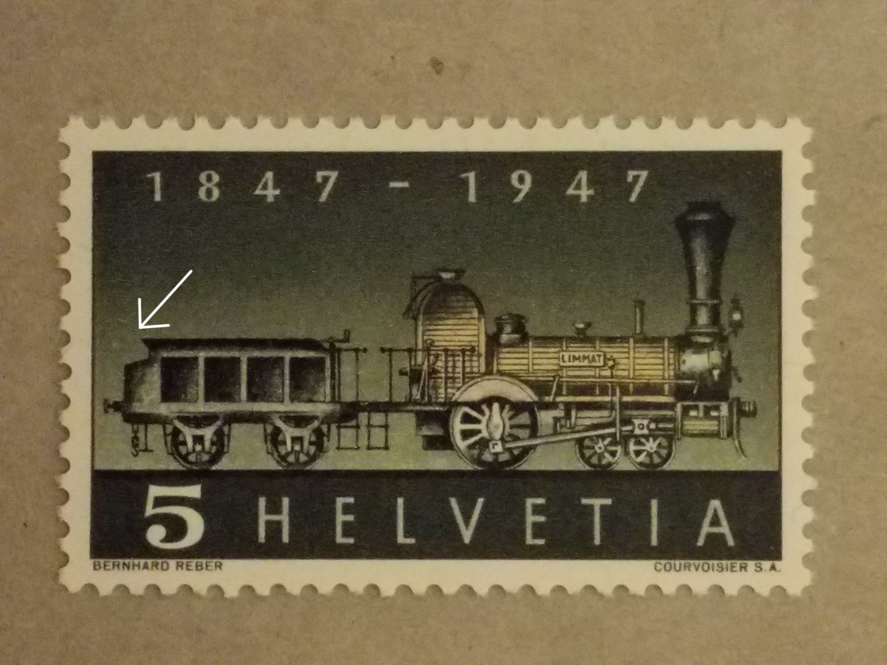 Tutti i francobolli: 768) Abart heller punkt  postfrisch – Nuovo (secondo la descrizione) da Baden venduto da Eggi