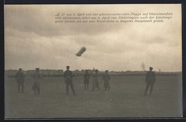 Reichsluftschiff Zeppelin Z 1 steuert da