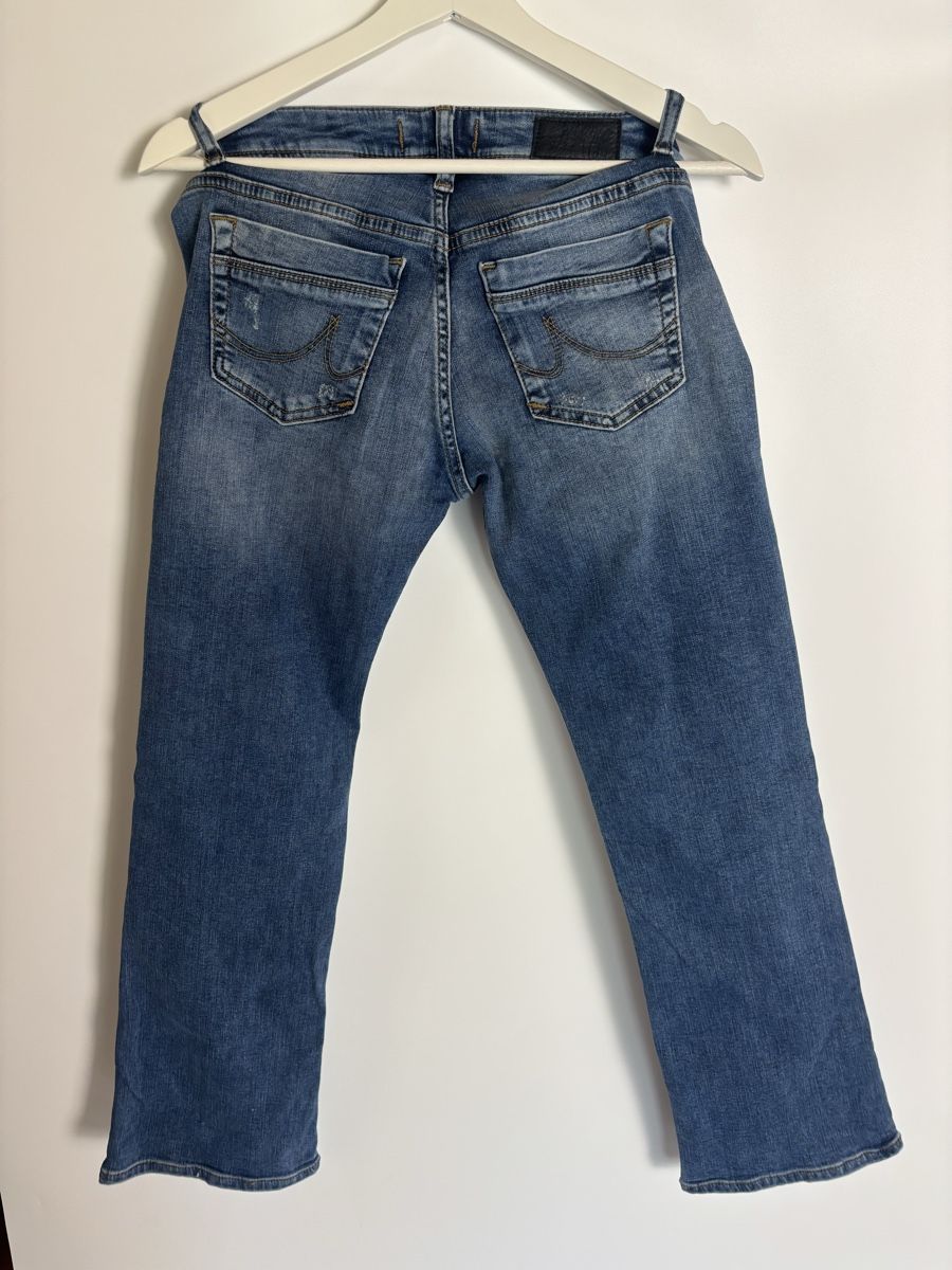 Jeans: low waist bootcut jeans – Usato da Leissigen venduto da lamooniade 2