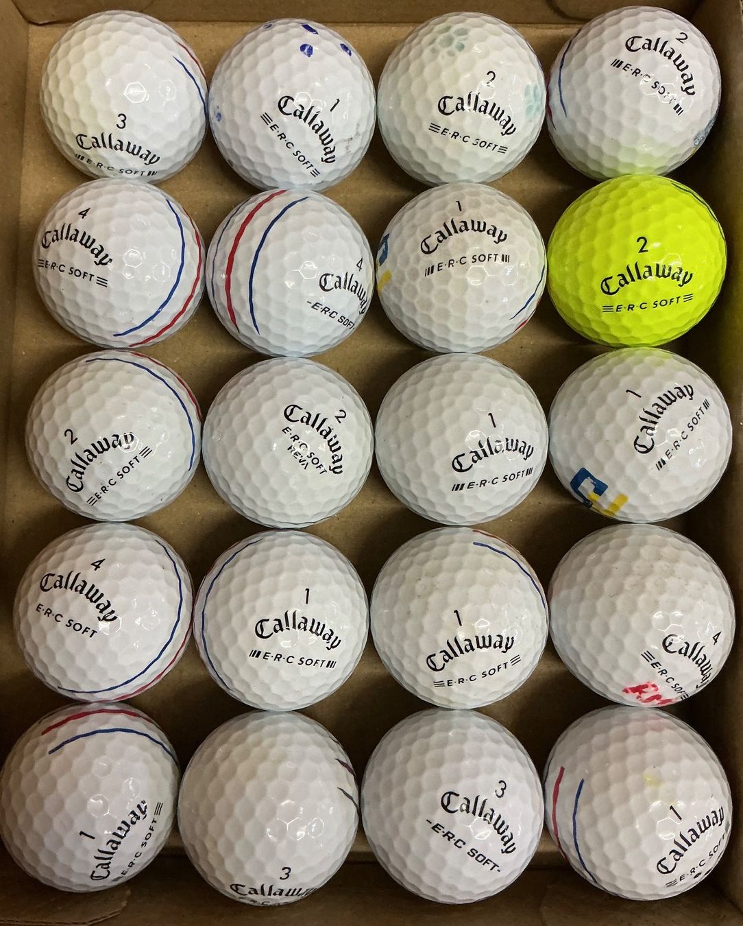 Callaway Palloni: Callaway 20 Crome Soft + 20 ERC Soft mit Erfahrung – Usato da Allschwil venduto da Gorgeli 1