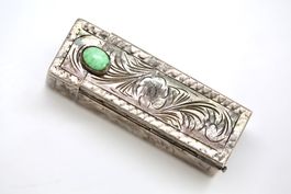 Antiker Lippenstift-Halter aus Silber