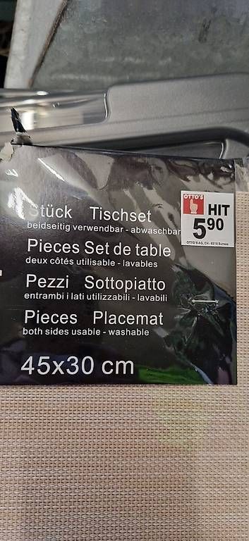 Tischset: Tischsets beige – Gebraucht aus Tafers von Nathtafers 1