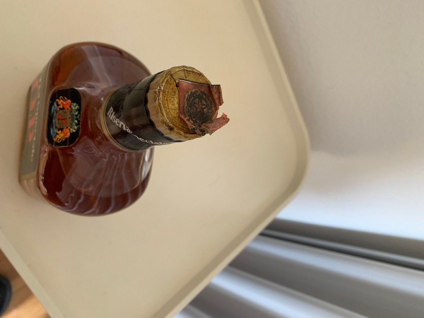 Spirituosen: Brandy, alte Flasche Riserva Speziale von Pilla O.P. – Gebraucht aus Arlesheim von Clouny 3