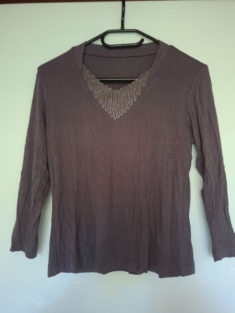 Damen Langarmshirt Gr. M