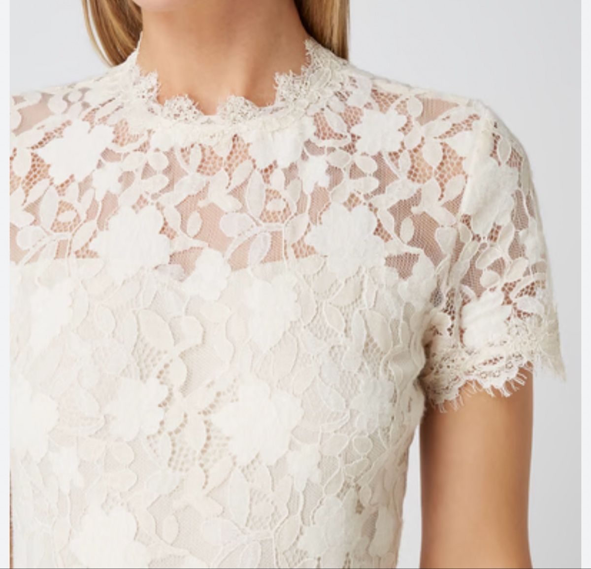 Vila Vestiti: Spitzenkleid | Gr. 36 | beige | lang – Nuovo (secondo la descrizione) da Spreitenbach venduto da Sujrkwxl 5