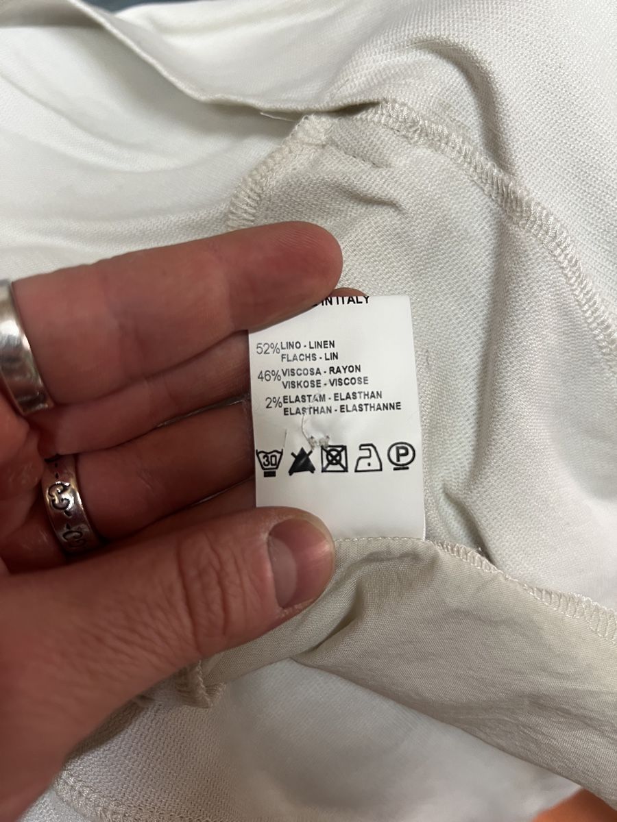 Giacche: Stylish Transit Par-Such Linen Blazer - Size Medium! – Usato da flawil venduto da KauzigerBergeremit 5