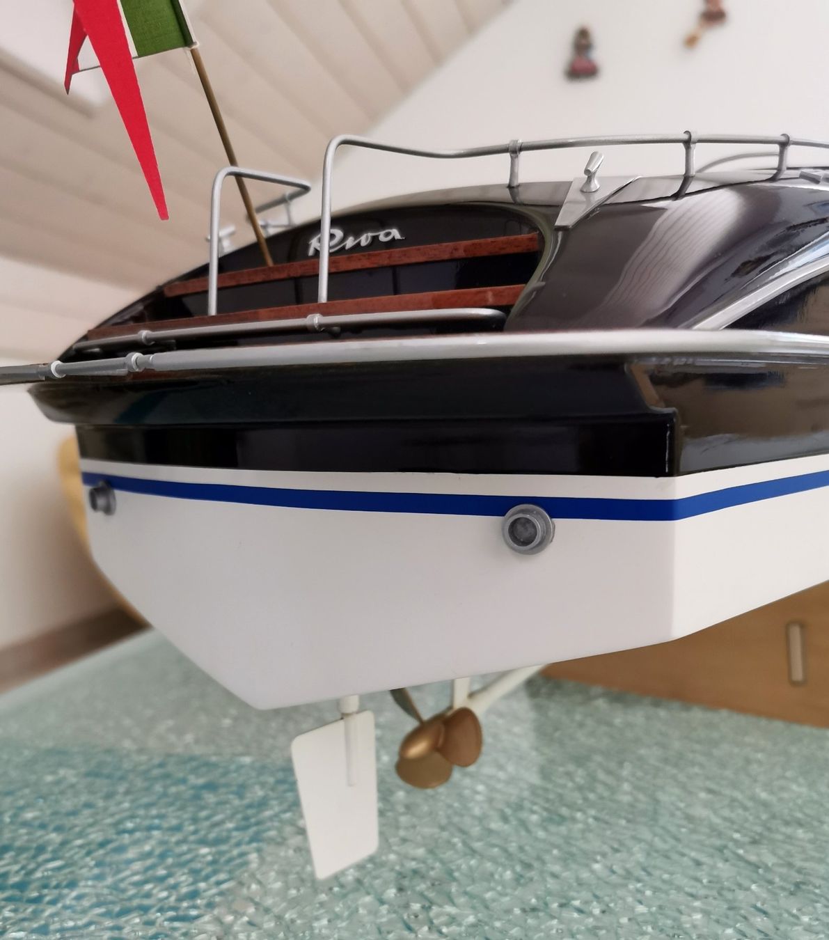 RC Kits de montage: RC Modellschiff "Riva Rivarama 44" Scale 1/15 - NEUWERTIG! – Neuf (Voir description) à Eschenbach SG par Moonflower 2