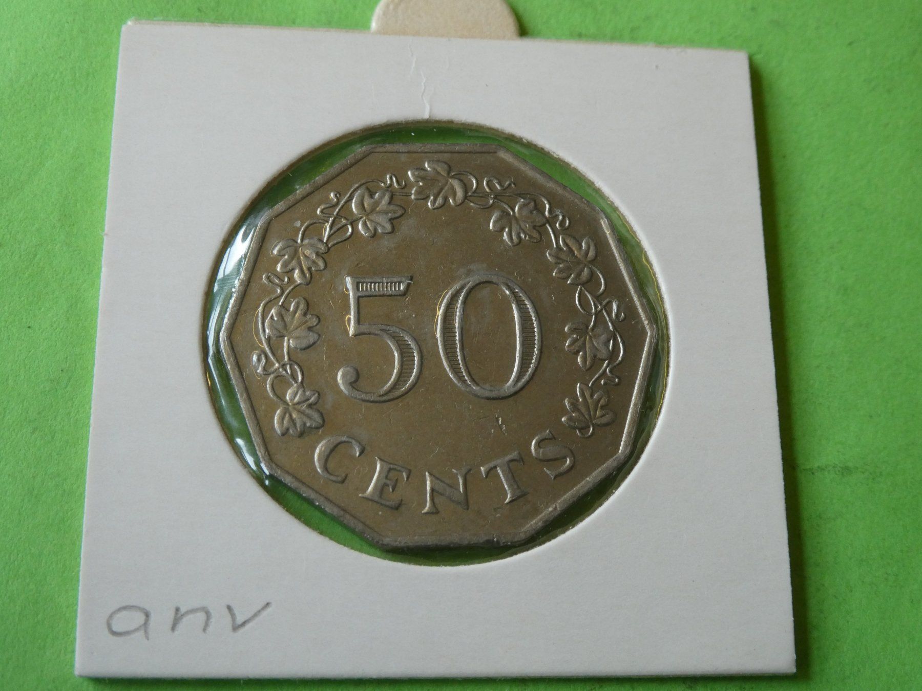 Tutti le monete: Malta 1972, 50 Cents   -unz – Usato da Hinterforst venduto da Rohusri 1
