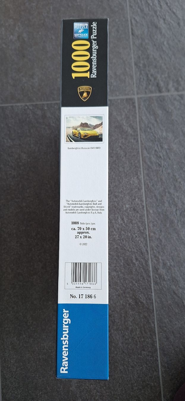 Ravensburger Puzzles: Ravensburger Puzzle 1000 Stk. Lamborghini – Gebraucht aus Frauenfeld von DanielaR 1