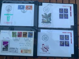 1968 - Classeur 68 FDC - mit Einzelmarken - avec tbr isolés