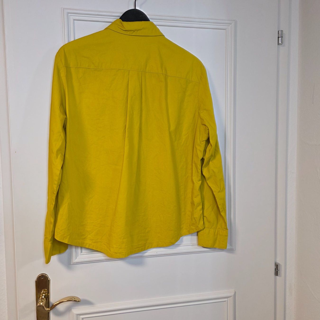 Camicette: Acid Yellow Baumwollbluse Statement Hemd Gr. L – Usato da Wald ZH venduto da CapLux 5