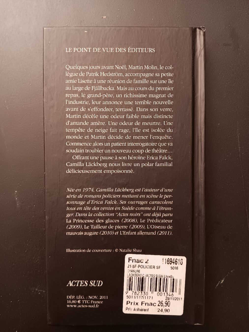 Bücher: camilla läckberg - Cyanure – Gebraucht aus Lausanne von Grabock 1