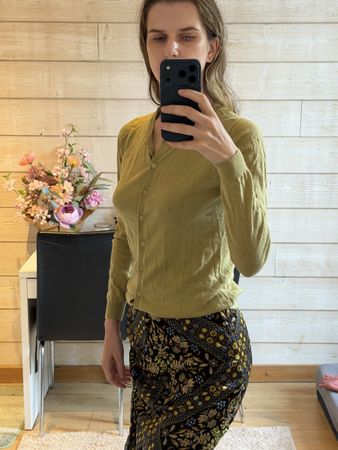 Rodier light sweater with wool